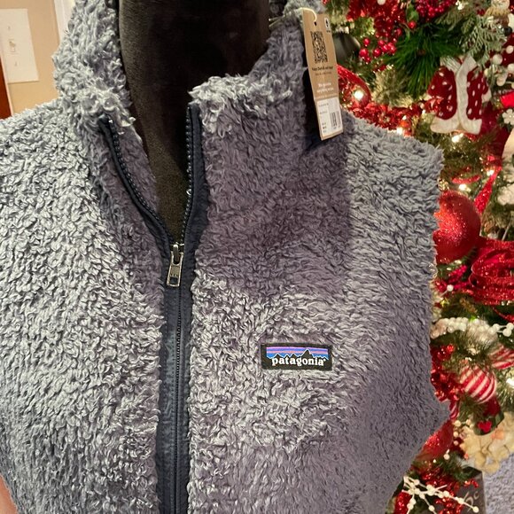 NWT Patagonia Los Gatos Fleece Vest Women's Smolder Blue XL - Picture 6 of 7